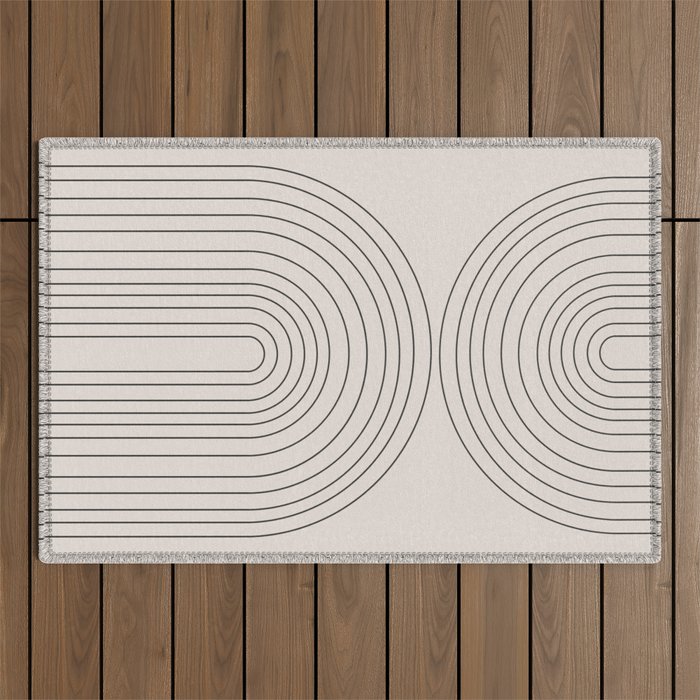Arch Art Outdoor Rug Gallery Image 1
