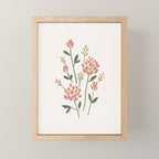 Wildflowers - Blush Mini Art Print Gallery Image 1