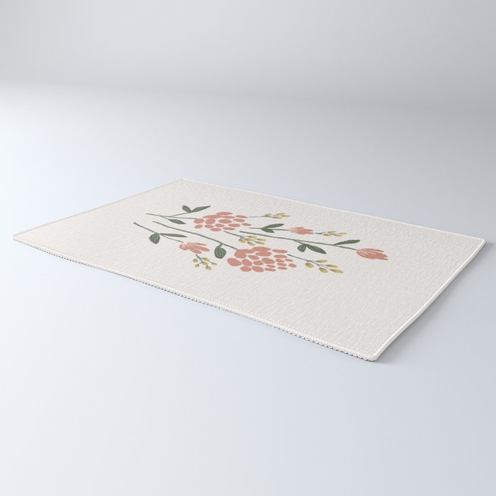 Wildflowers - Blush Rug Gallery Image 3