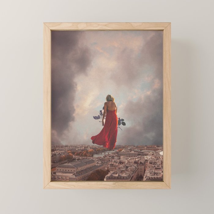 Carrying my Cities wherever I go Mini Art Print Gallery Image 1