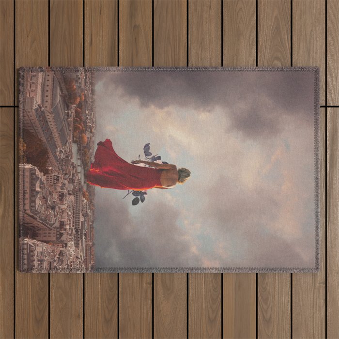 Carrying my Cities wherever I go Outdoor Rug Gallery Image 1