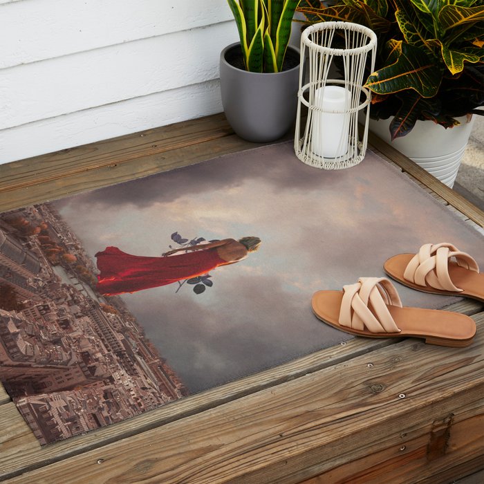 Carrying my Cities wherever I go Outdoor Rug Gallery Image 2