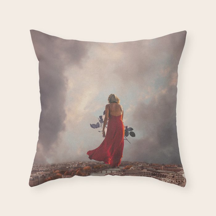 Carrying my Cities wherever I go Throw Pillow Gallery Image 6