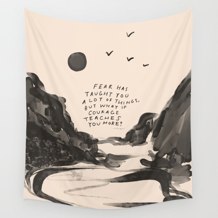 Fear Has Taught You Wall Tapestry Gallery Image 4