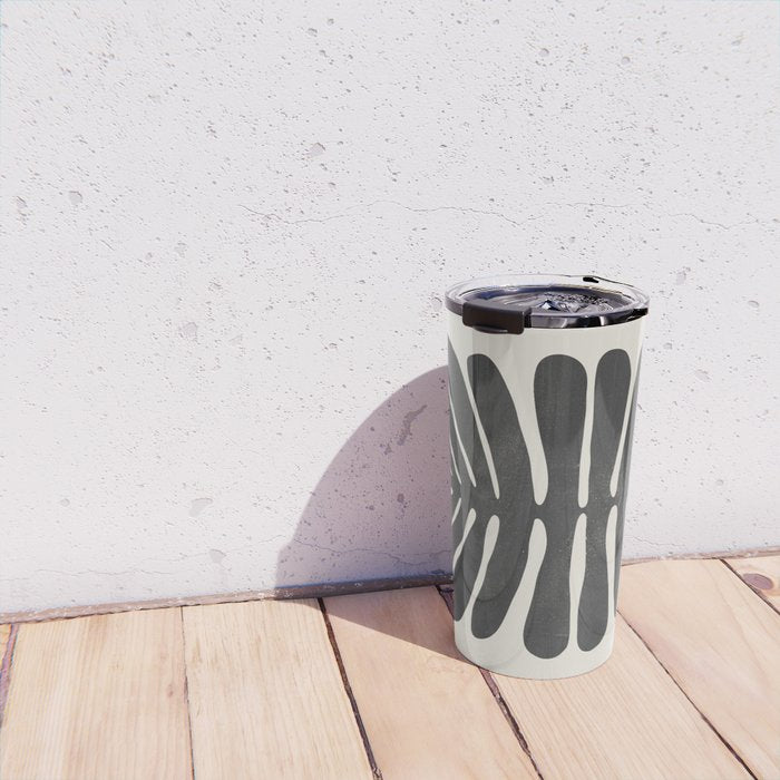 Sea Leaf: Noir Travel Mug Gallery Image 4