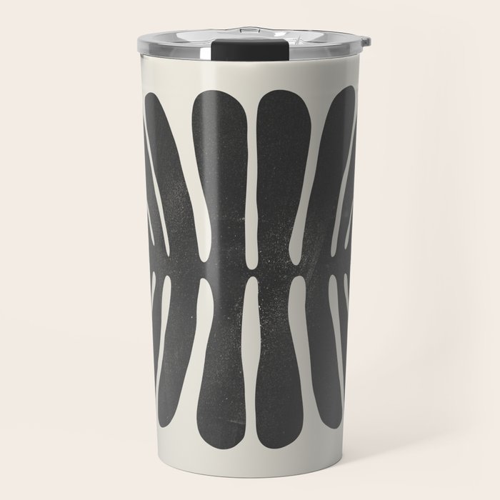 Sea Leaf: Noir Travel Mug Gallery Image 1