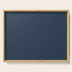 Denim Blue Solid Color Serving Tray Gallery Image 1