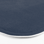 Denim Blue Solid Color Bath Mat Gallery Image 3