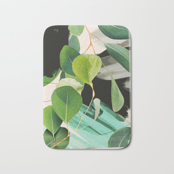 Abstract Botanical 4 Bath Mat Gallery Image 1
