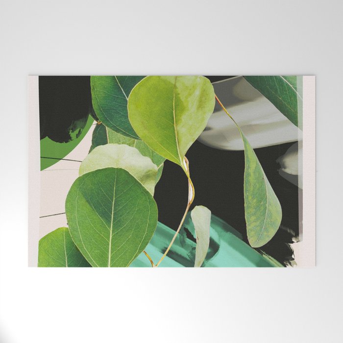 Abstract Botanical 4 Welcome Mat Gallery Image 1