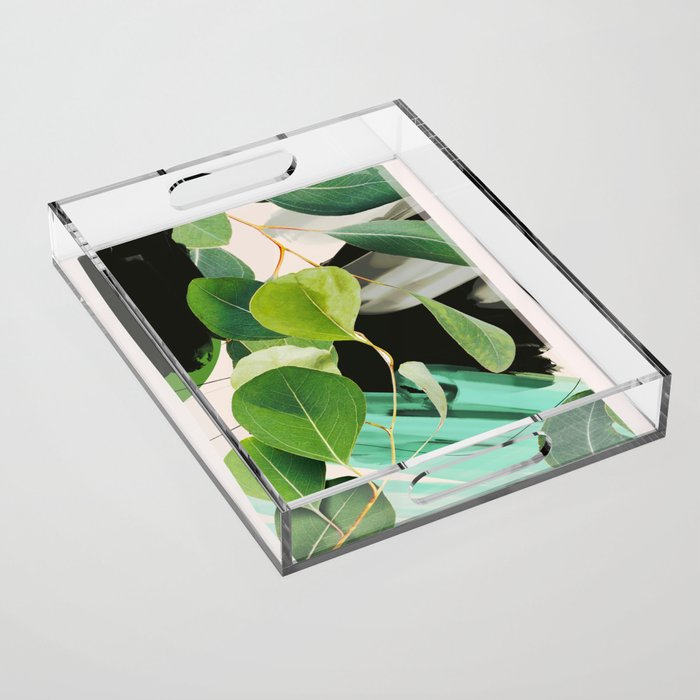 Abstract Botanical 4 Acrylic Tray Gallery Image 1