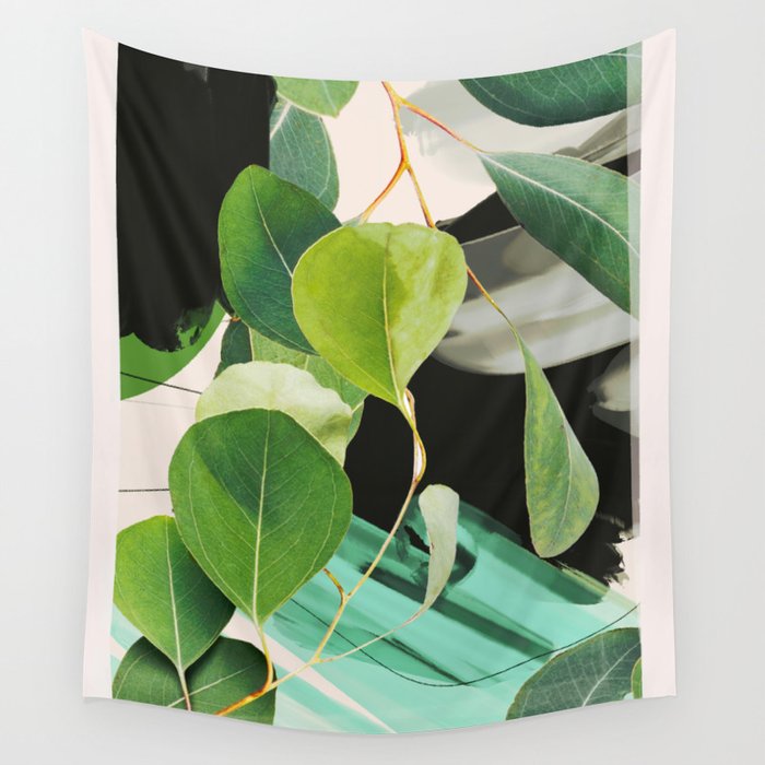 Abstract Botanical 4 Wall Tapestry Gallery Image 4