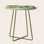Abstract Botanical 4 Side Table Gallery Image 1