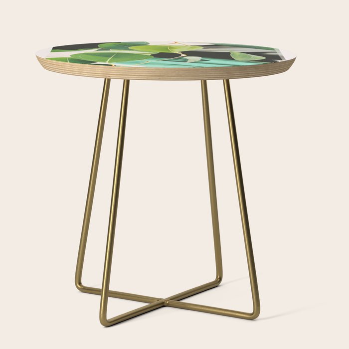 Abstract Botanical 4 Side Table Gallery Image 1