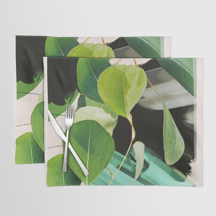 Abstract Botanical 4 Placemat Gallery Image 1