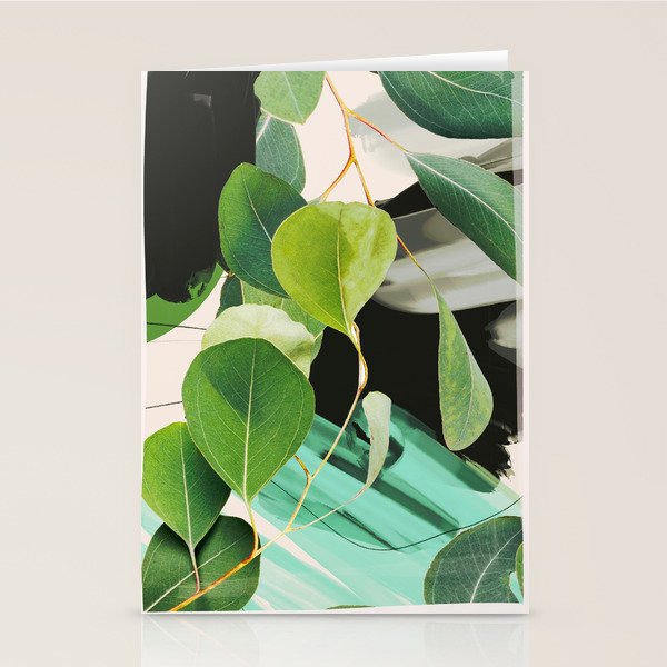 Abstract Botanical 4 Stationery Card Gallery Image 1