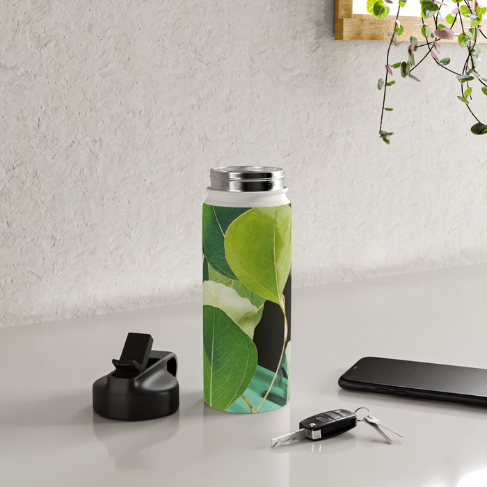 Abstract Botanical 4 Water Bottle Gallery Image 4