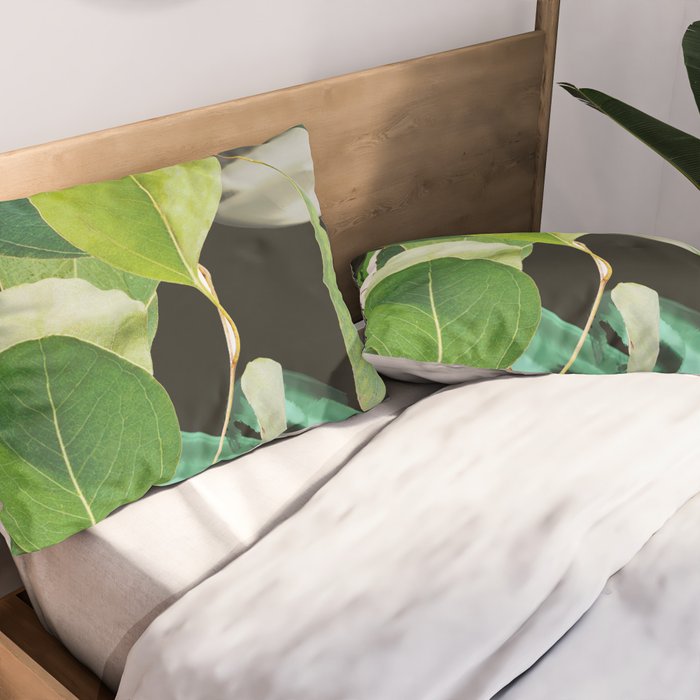 Abstract Botanical 4 Pillow Sham Gallery Image 2