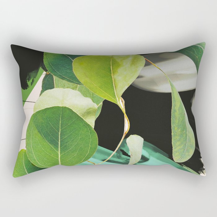 Abstract Botanical 4 Rectangular Pillow Gallery Image 1