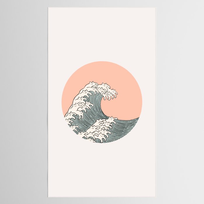 Cat Landscape 201: The Cat Wave Tablecloth Gallery Image 2