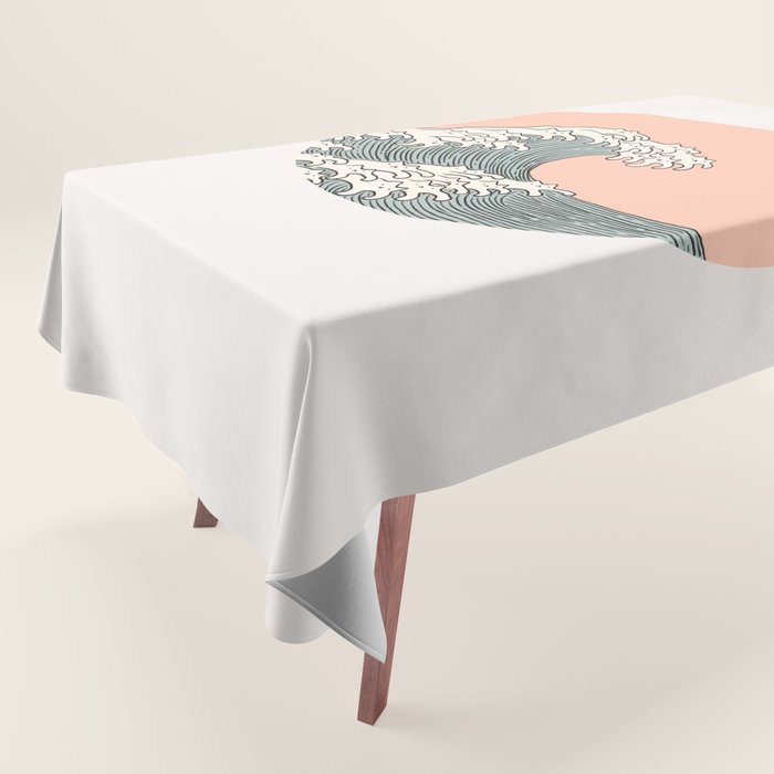 Cat Landscape 201: The Cat Wave Tablecloth Gallery Image 1