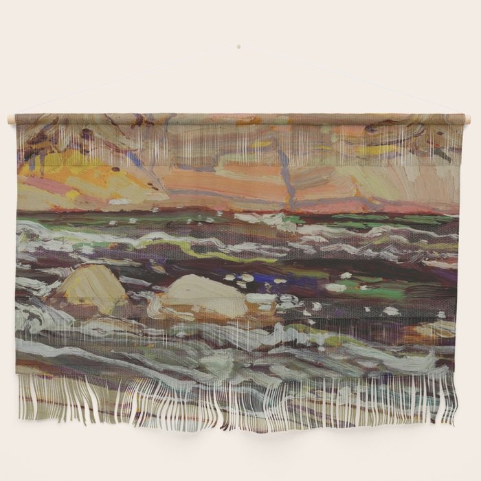 Tom Thomson Dark Waters spring 1916 Canadian Landscape Artist Wall Hanging Gallery Image 1