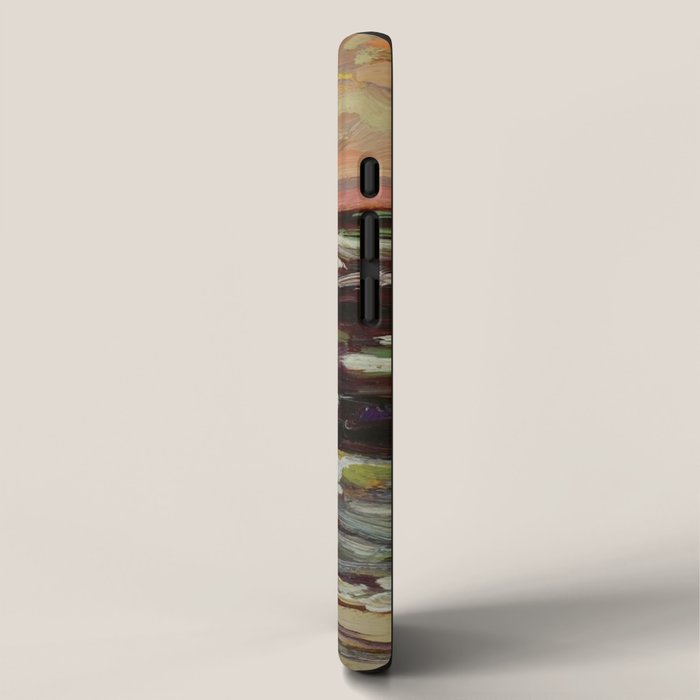 Tom Thomson Dark Waters spring 1916 Canadian Landscape Artist iPhone Case Gallery Image 2