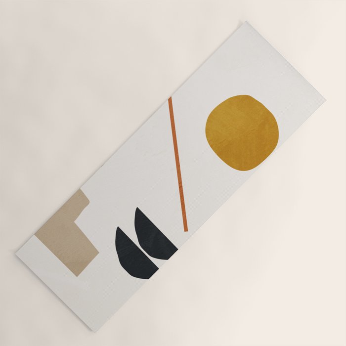 abstract minimal 6 Yoga Mat Gallery Image 1