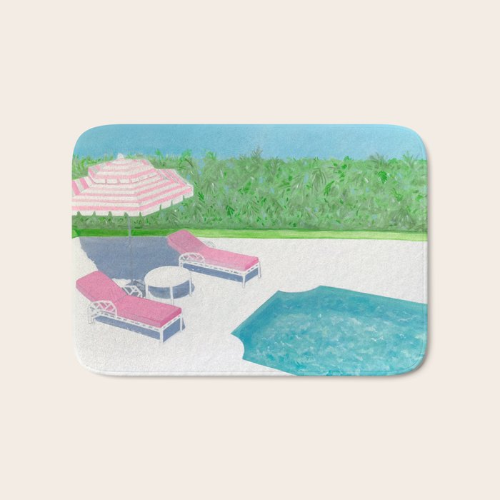 CORAL LANE Bath Mat Gallery Image 1