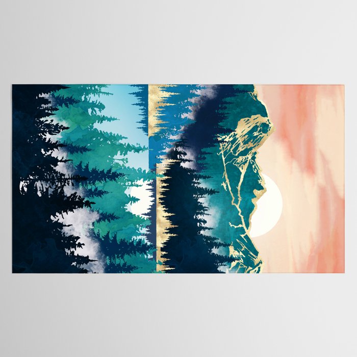 Lake Mist Tablecloth Gallery Image 2