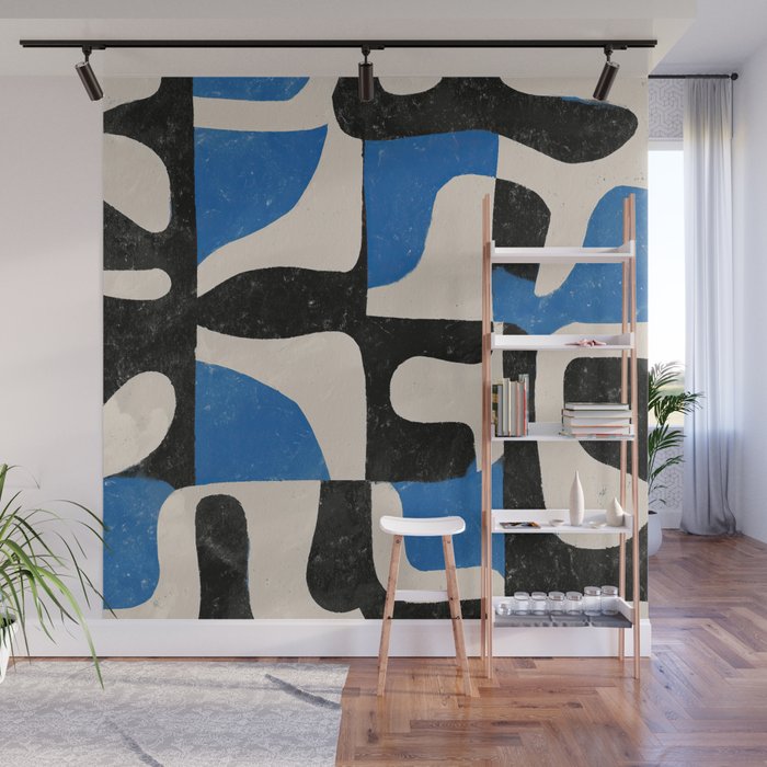 Intersecting Forms Wall Mural Gallery Image 1
