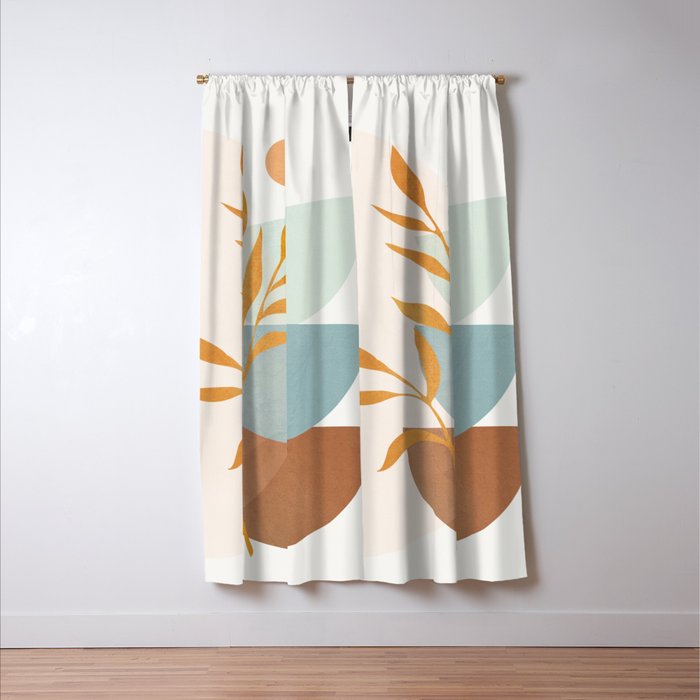 Soft Abstract Shapes 02 Window Curtain Gallery Image 3