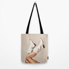 These Boots - Neutral II / Beige Tote Bag Gallery Image 2