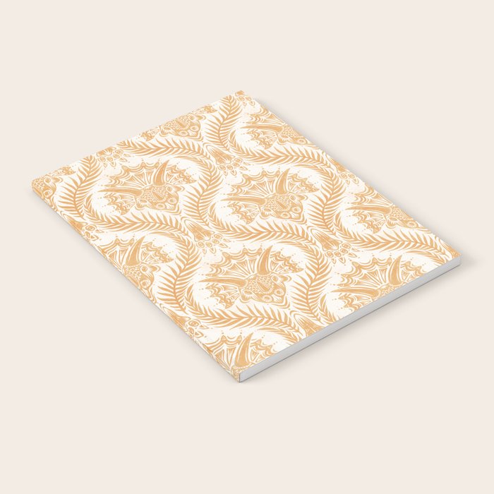 Triceratops Damask - Golden Notebook Gallery Image 1