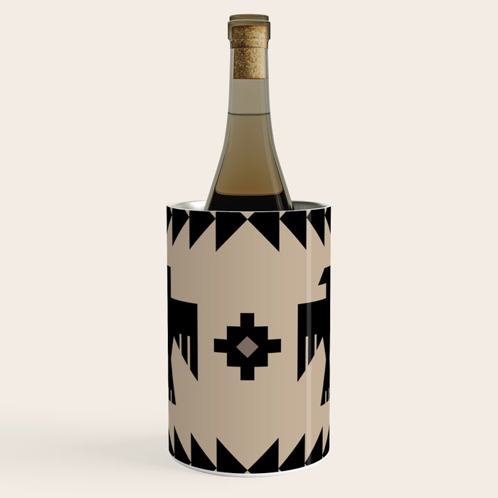 Southwestern Eagle and Arrow Pattern 125 Wine Chiller Gallery Image 1
