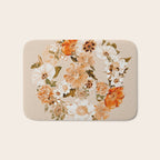 Botanica Peace sign - bohemian Bath Mat Gallery Image 1