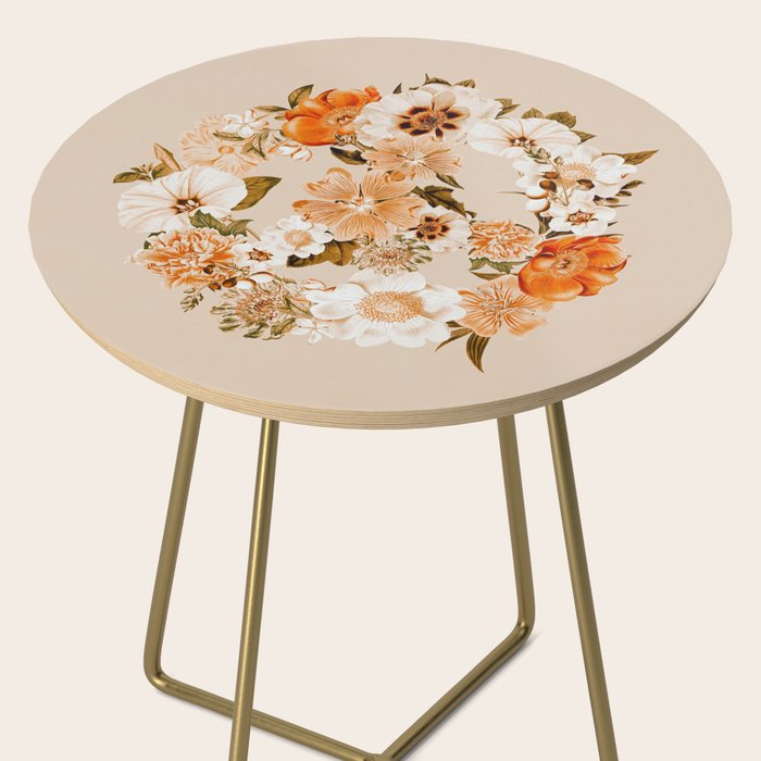 Botanica Peace sign - bohemian Side Table Gallery Image 2