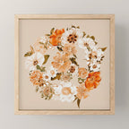 Botanica Peace sign - bohemian Mini Art Print Gallery Image 1