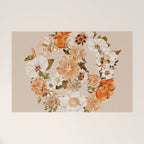 Botanica Peace sign - bohemian Welcome Mat Gallery Image 1