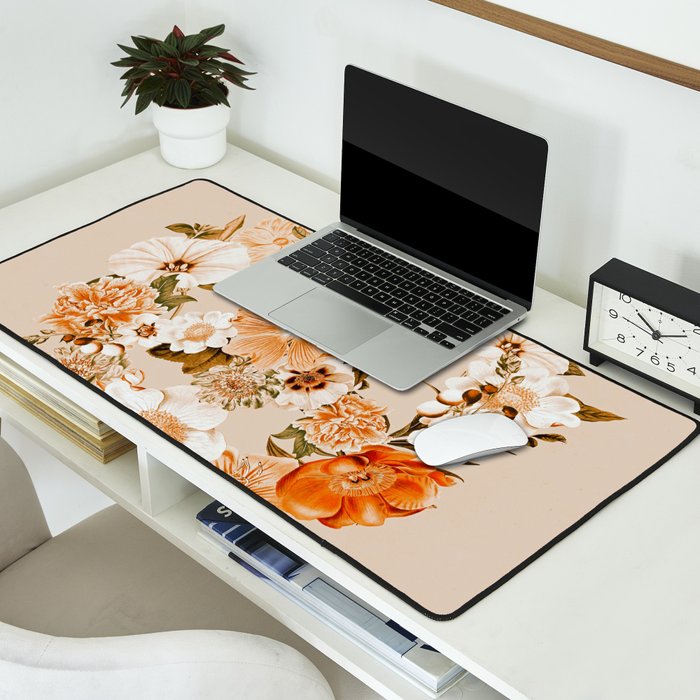 Botanica Peace sign - bohemian Desk Mat Gallery Image 2
