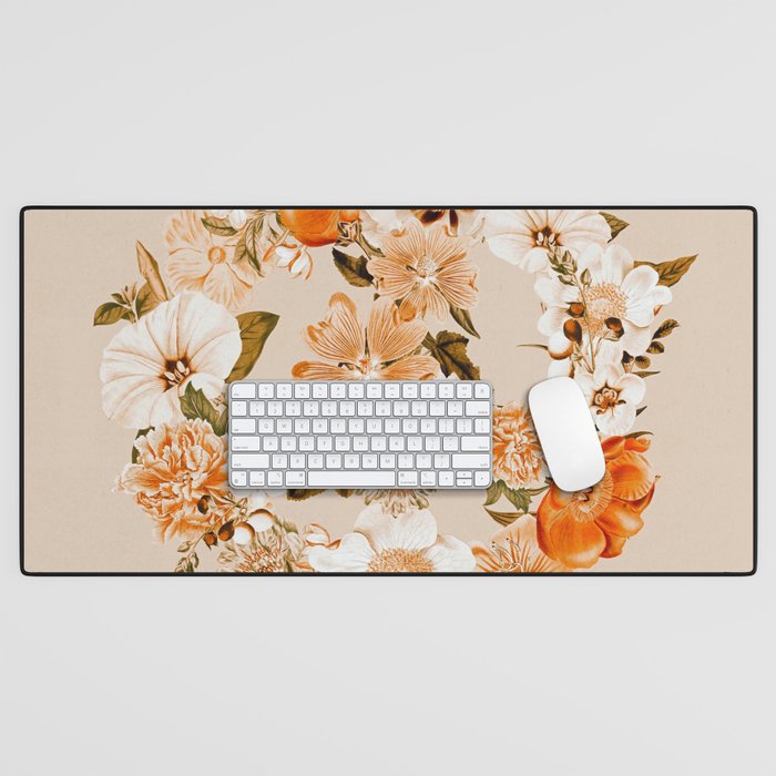 Botanica Peace sign - bohemian Desk Mat Gallery Image 1