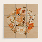Botanica Peace sign - bohemian Wood Wall Art Gallery Image 1