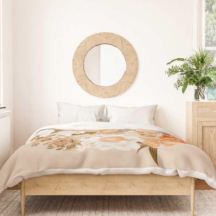 Botanica Peace sign - bohemian Duvet Cover Gallery Image 3