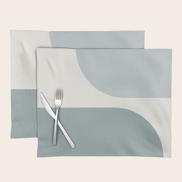 Modern Minimal Arch Abstract XII Placemat Gallery Image 1