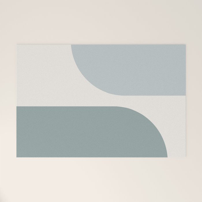 Modern Minimal Arch Abstract XII Welcome Mat Gallery Image 1