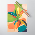 Colorful Branching Out 37 Wrapping Paper Gallery Image 1