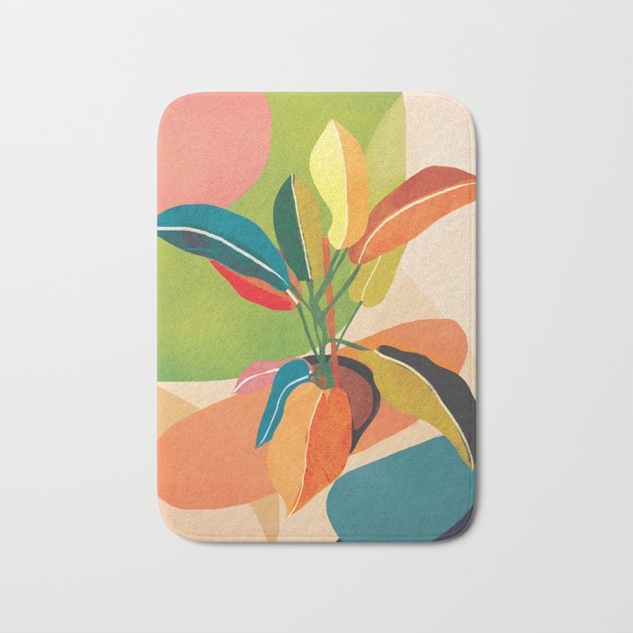 Colorful Branching Out 37 Bath Mat Gallery Image 1