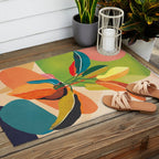 Colorful Branching Out 37 Outdoor Rug Gallery Image 2