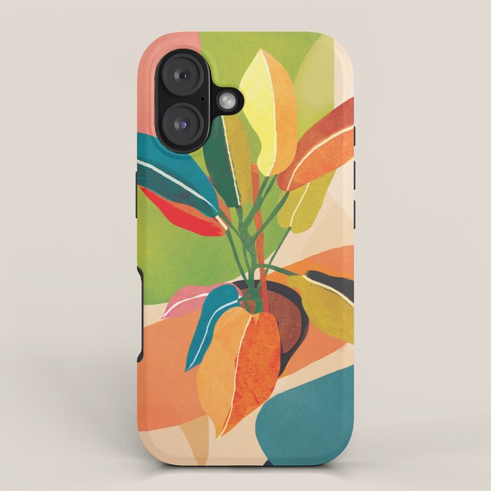 Colorful Branching Out 37 iPhone Case Gallery Image 1