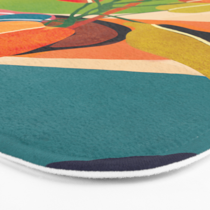 Colorful Branching Out 37 Bath Mat Gallery Image 3